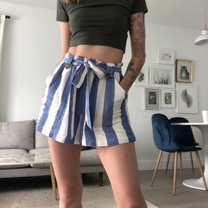 American Eagle Paperbag Shorts